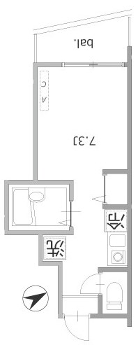 ブロッサムテラス町屋 間取り図