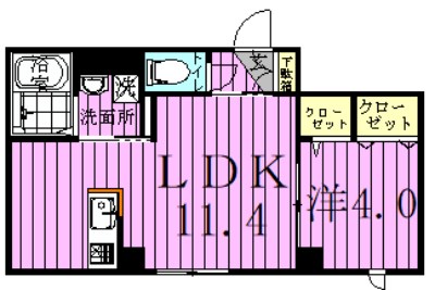 ラ・ルーチェ千寿 間取り図