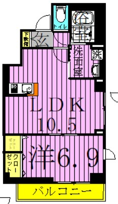 ラ・ルーチェ千寿 間取り図