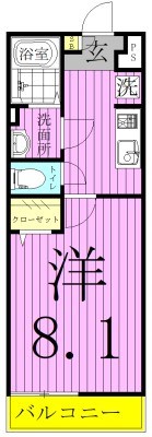 ステラ八潮 間取り図