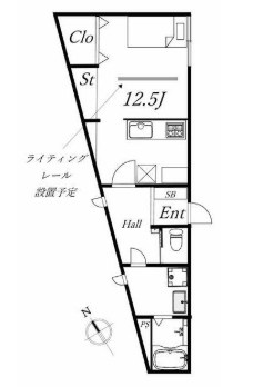 appartement3 間取り図