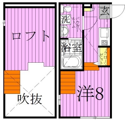 ハーモニーテラス栗原 間取り図