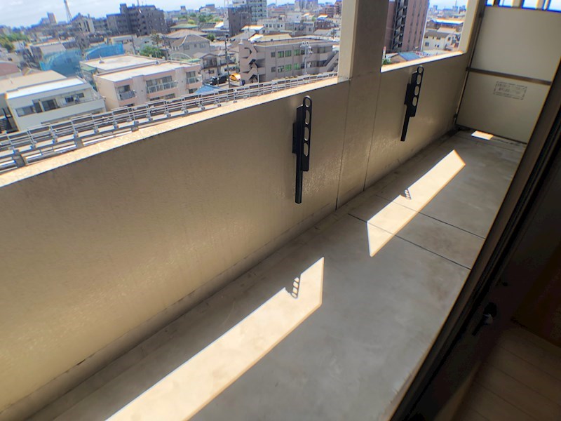 ヴィスターラ灯 ベランダ