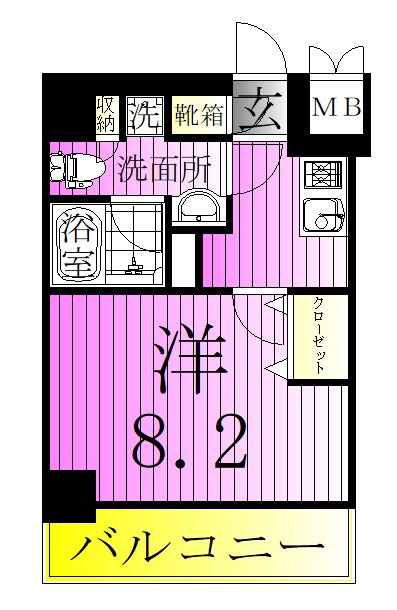 アーバンパーク綾瀬 間取り図