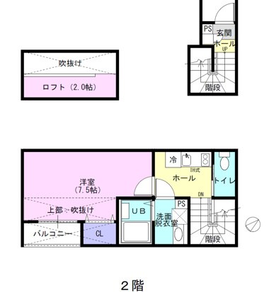 サラブレッドⅢ 間取り