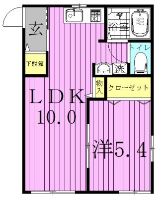 ヴィオラ・ハウス 間取り図