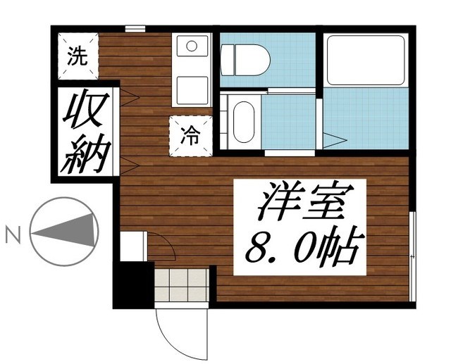 ベレガンス流山松ヶ丘Ⅱ 101号室 間取り