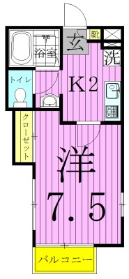 カーサペアレンツ 間取り図