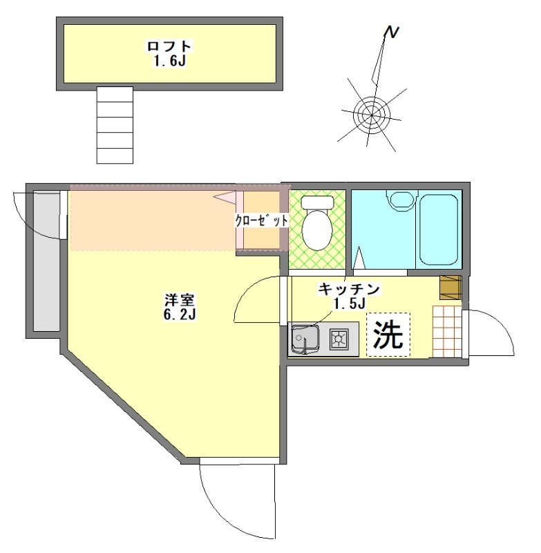 フォレストテラス扇大橋 間取り図