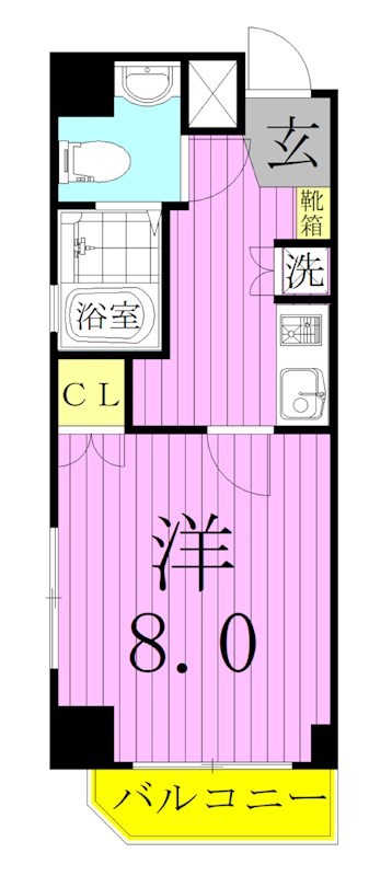 グランフォース綾瀬 間取り図