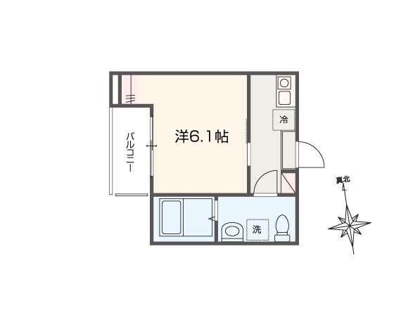 Fiorito六実 103号室 間取り