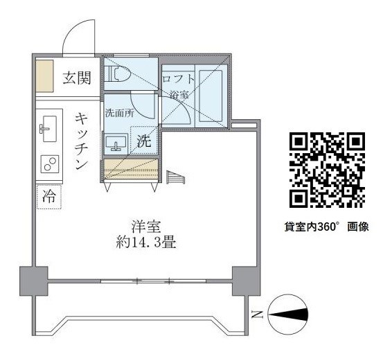 ＩＳＭ西日暮里 間取り図