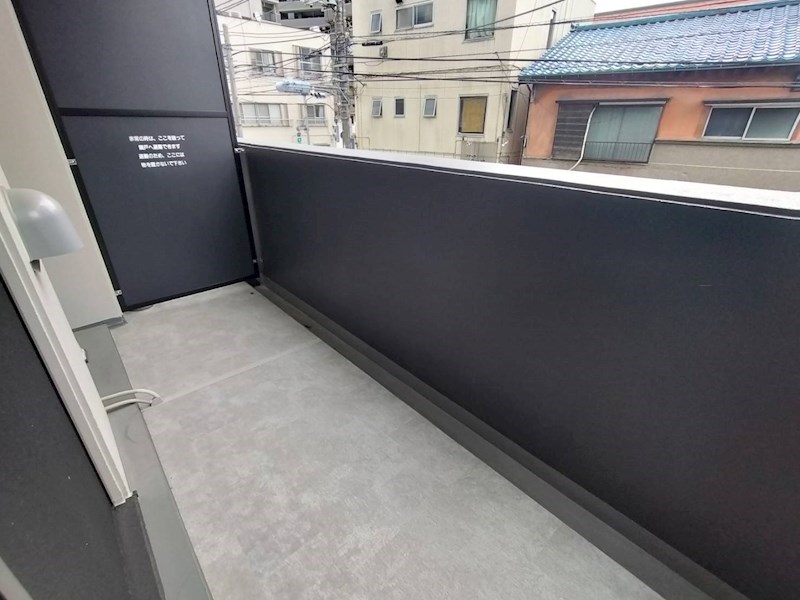 S-RESIDENCE松戸Irise  ベランダ