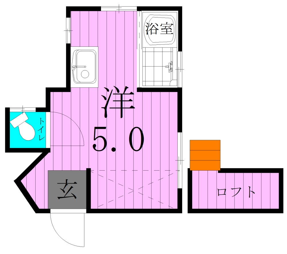 レジデンス豊 間取り図