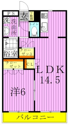 サンヴィラージュ 間取り図