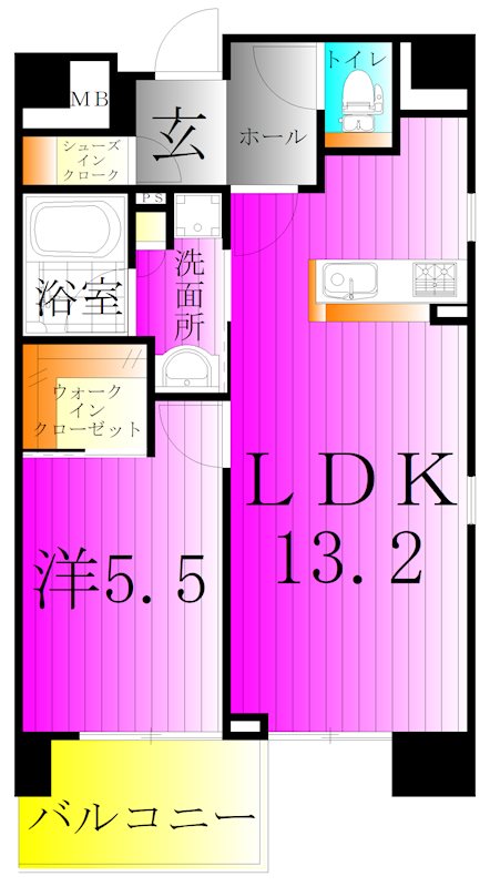 ベルヴュコート柏 間取り