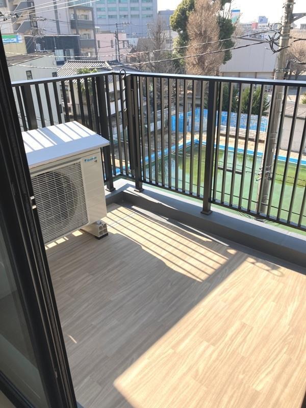 ベルヴュコート柏 ベランダ