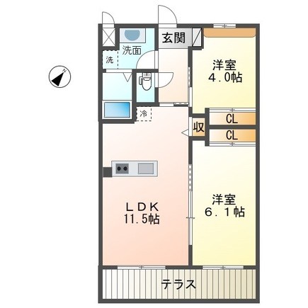 アザレア 間取り