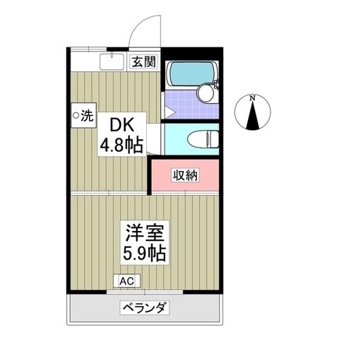メゾン８８ 間取り図