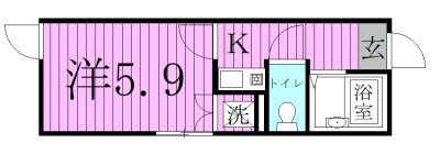 Grande扇大橋 間取り図