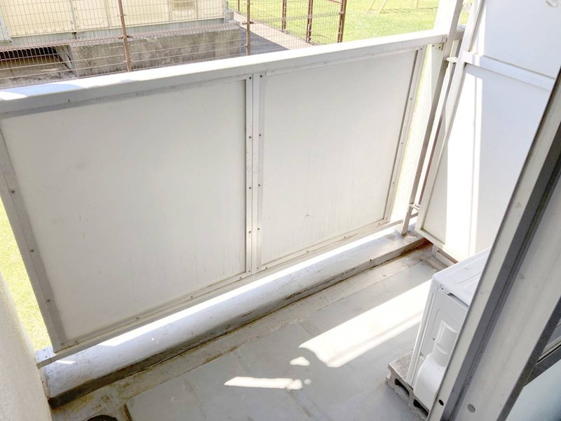 ビレッジハウス江戸川台4号棟 ベランダ