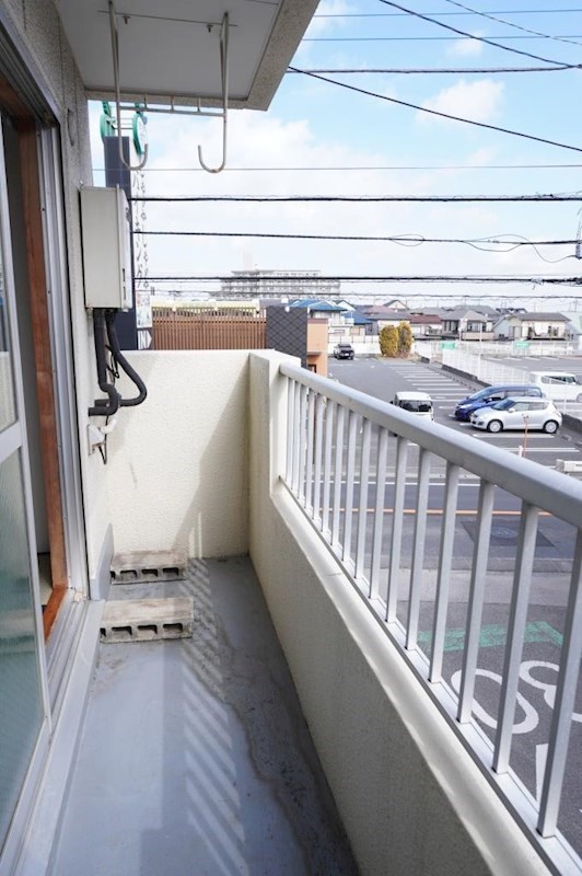 松川マンション ベランダ