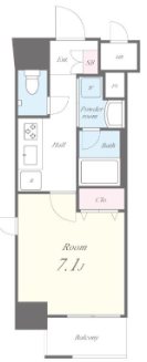 グランレーヴ東尾久 間取り図