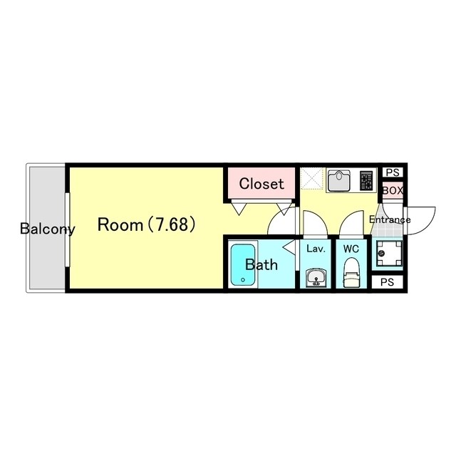 ジーメゾン西柏台 202号室 間取り