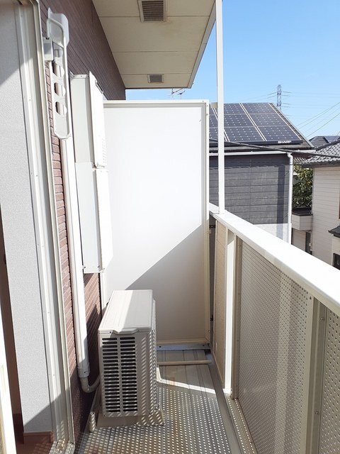 カーサ・プラシード ベランダ