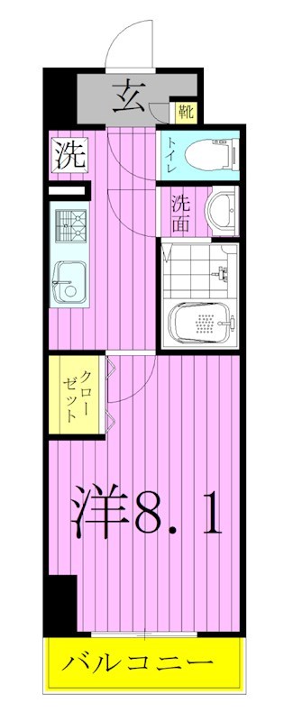 ガーデンブルグ 間取り図