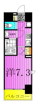 プラネソシエ西新井 間取り図