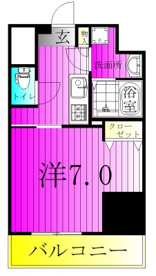 ラフィネ　柏 間取り