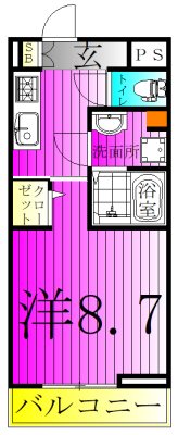 サンライン  間取り