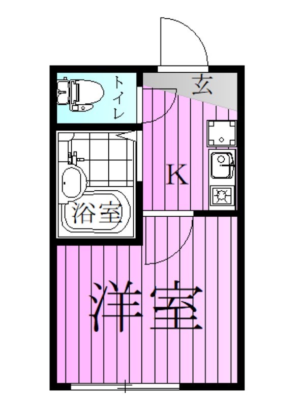 アリス南千住 間取り図