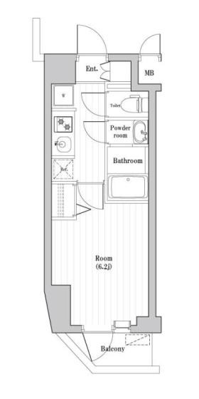 SPコート亀有 間取り図