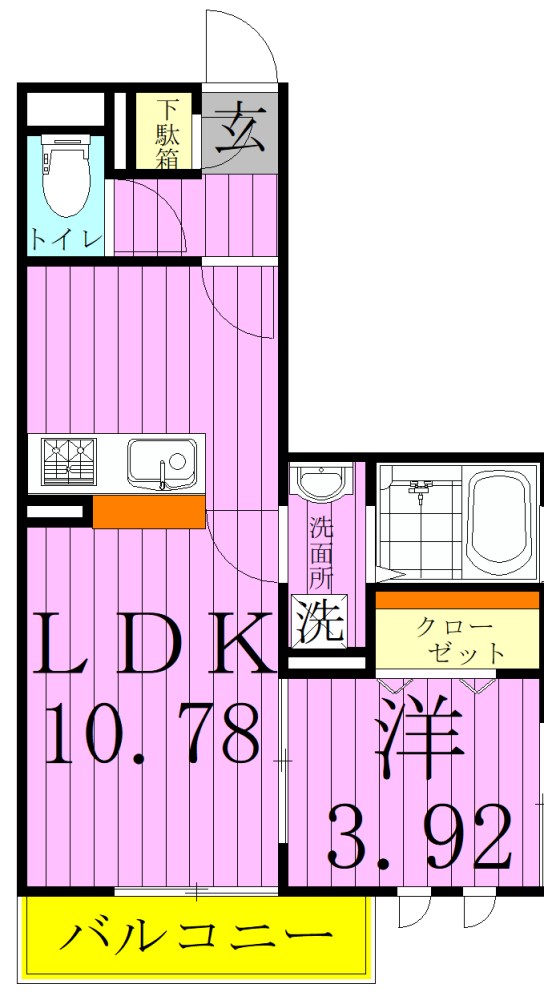 ルピナ 間取り図