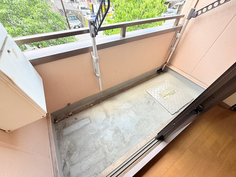 カースル三ノ輪　A棟 ベランダ