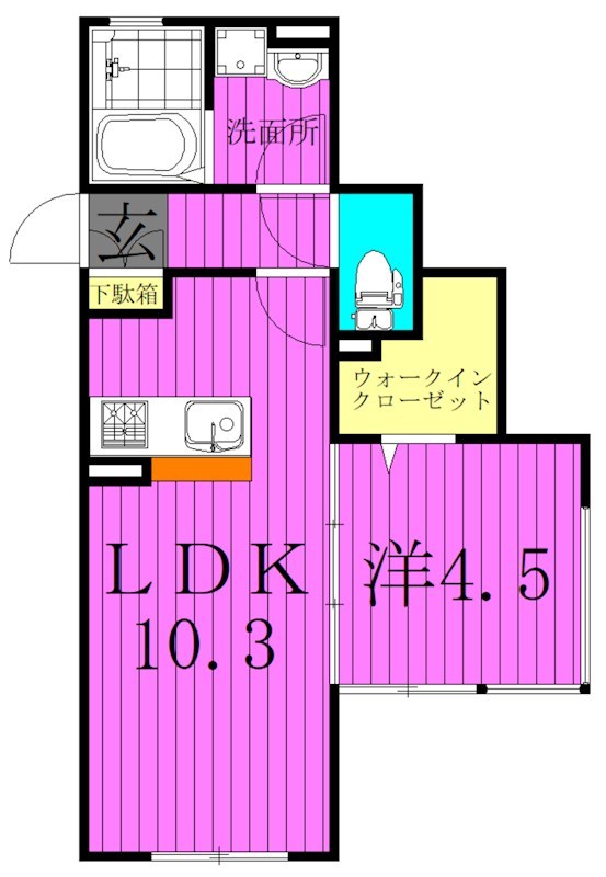 CASA　VERDE 間取り図