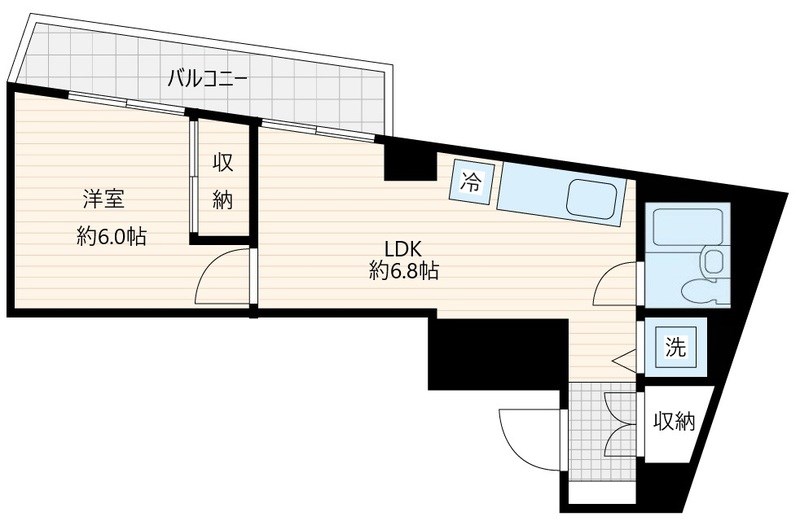 メゾンカドリーユ 間取り図