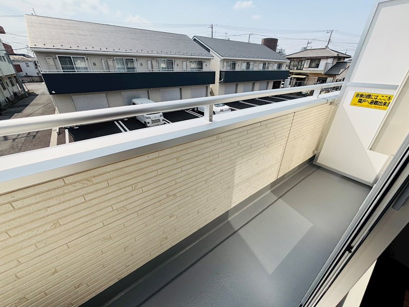 SKガレジオ右京塚Ⅲ ベランダ