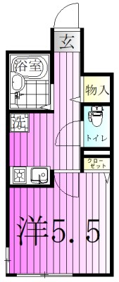 ホームズ千住  間取り図