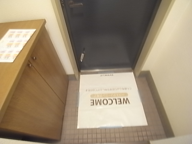 グリーン新柏 玄関