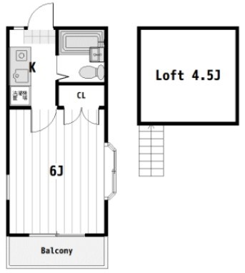 パルーム栗山Ｎo.2 103号室 間取り