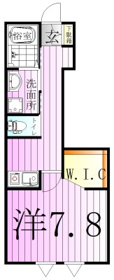 ＬＵＸＩＯＮ上本郷 104号室 間取り