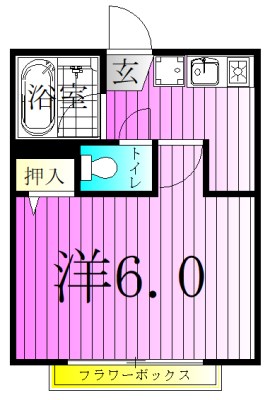 メイチピア 間取り図