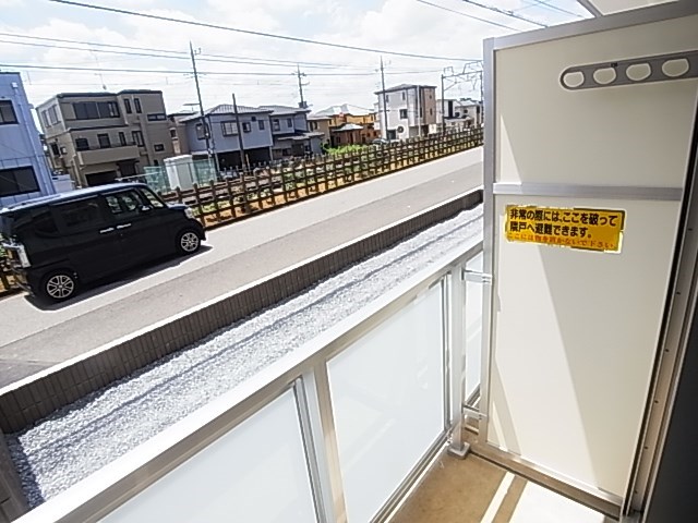 プレジールSORA ベランダ