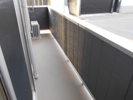 クレッセントコート ベランダ