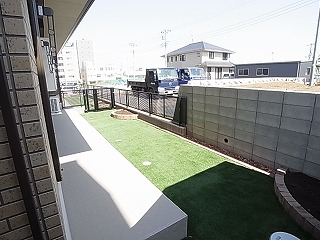 セントラルアヴェニューB  ベランダ