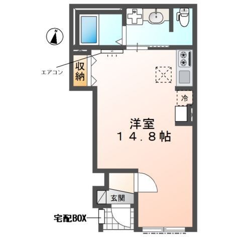 (仮称)　野々下1丁目アパート 間取り