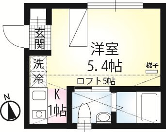 リシェス北千住 間取り図